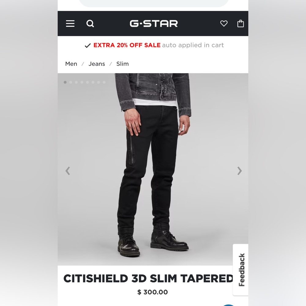 Gstar raw jeans